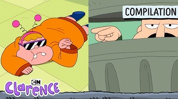 Clarence vs. The World: A Messy Compilation | Clarence | Cartoon Network