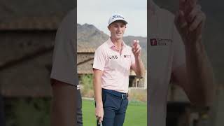 A lesson on chipping into the grain from Steve Stricker (as told by Will Zalatoris)