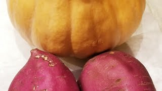 Roasting Squash And Sweet Potatoes // Maries 716 garden vlog, 174