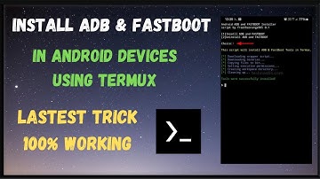 Install ADB in Android Device using Termux | Techno Prince |