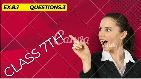 Q.3 Ex.8.1 Chapter8 Comparing Quantities Ncert class 7 cbsc / hbsc