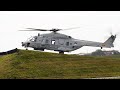 4k rnlaf nh90 frigate helicopter slope landing