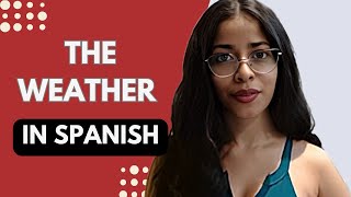 THE WEATHER IN SPANISH #learnspanish #easyspanish #spanishlessons #vocabulary #spanish