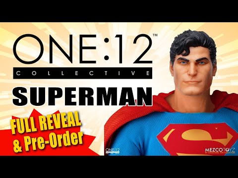 Mezco ONE:12 Collective Superman Man of Steel Edition Full