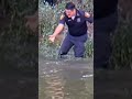 Caught on camera: Fort Worth officer pulls missing boy from river