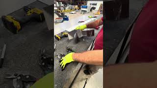 Making a Side Elbow for a Permacover HVAC Line Set Cover