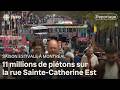La rue Sainte-Catherine Est redevient piétonne pour une 20e saison estivale