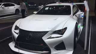 東京モーターショー 2015 LEXUS レクサス RC F GT3 CONCEPT 実車見てきたよ in Tokyo motor show