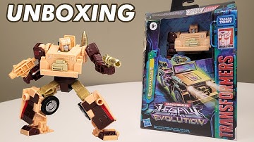 Unboxing and Reaction: Transformers Legacy Evolution Detritus