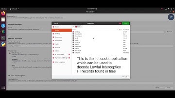 Decode Lawful Interception HI Records