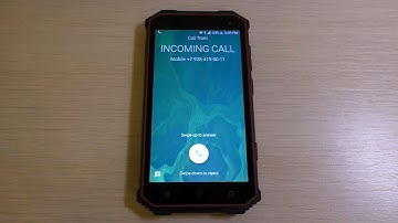 GinZZU RS8502 IP68 Incoming Call