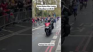 Kelvin Kiptum WINS London Marathon In 2:01:25