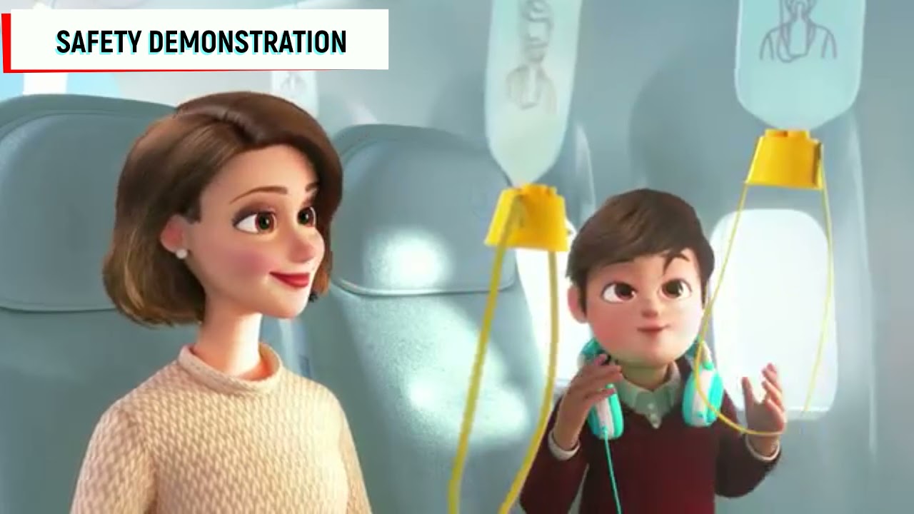 AIRLINE/FLIGHT OPERATIONS MANAGEMENT - BOARDING. DOOR CLOSURE. SAFETY DEMONSTRATION. LANDING