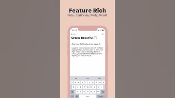 Logger - Pilot Logbook