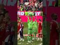 Manuel Neuer playing with his son during the Bundesliga title celebration | Bayern vs Köln