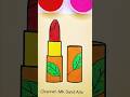 Lipstick 💄💚#asmr #relaxing #satisfying #coloring #lipstick #sandasmr