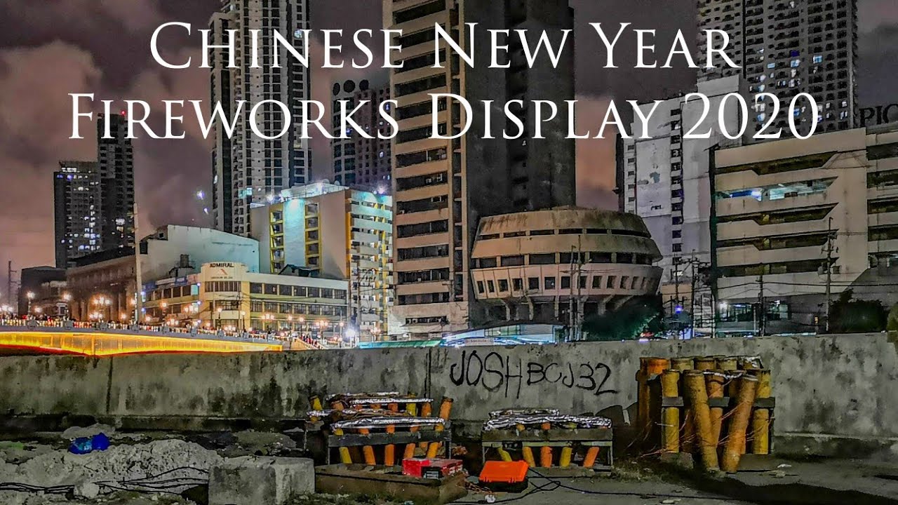 Chinese New Year Fireworks Display 2020 - YouTube