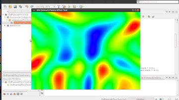 Java 2D Effect from scratch - Old school plasma effect test