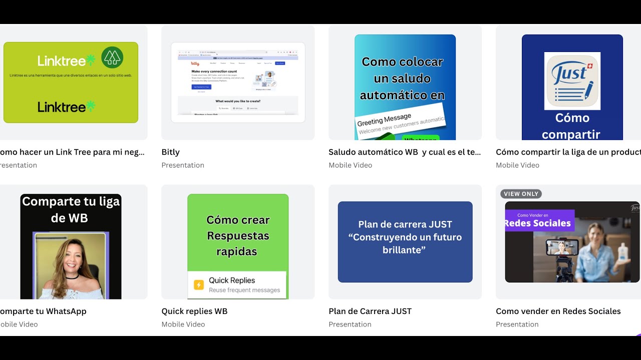 Intensivo: Todo lo que necesitas para vender e incorporar, linktree, WB ...