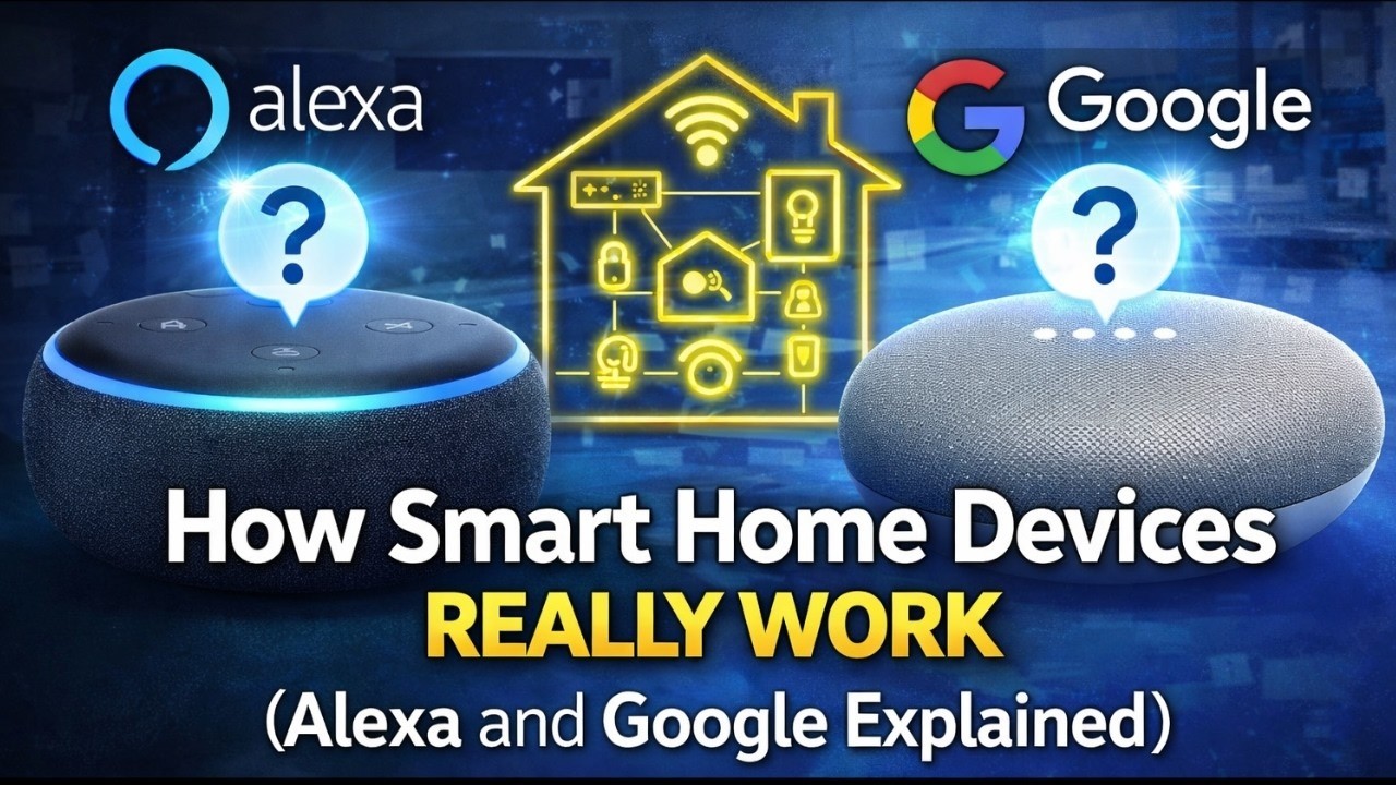 How Smart Home Devices Really Work (Alexa & Google Explained) - YouTube