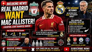 BREAKING: Real Madrid Target Alexis Mac Allister! Liverpool Transfer Update 🔥