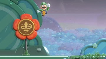 Badge Challenge: Boosting Spin Jump 1! All Purple Coins, 100% Walkthrough! *Super Mario Bros Wonder*