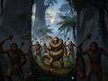 "5 Million Years Ago: Primitive Men Battle Giant Python 🐍 | Ancient Survival Story"