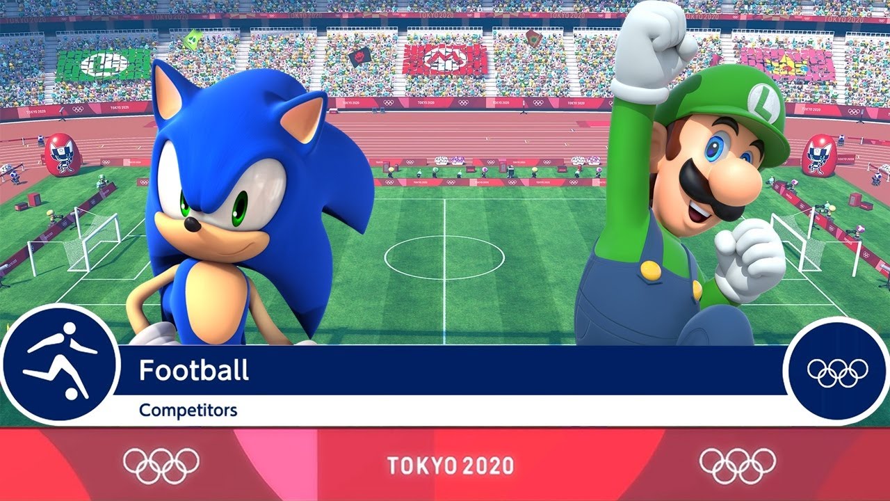Mario & Sonic at the Tokyo 2020 Olympic Games - Sonic/Wario Vs. Luigi/Yoshi
