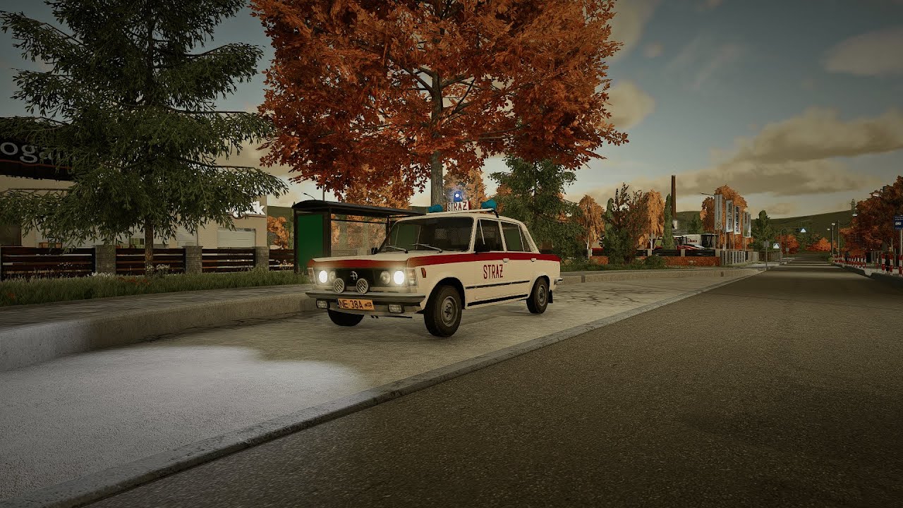 Fiat 125p SLop FSO NE 38A - исторический автомобиль