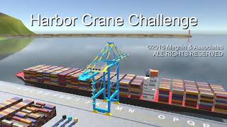 Grua de puerto desafío - ( harbor crane challenge ) screenshot 3