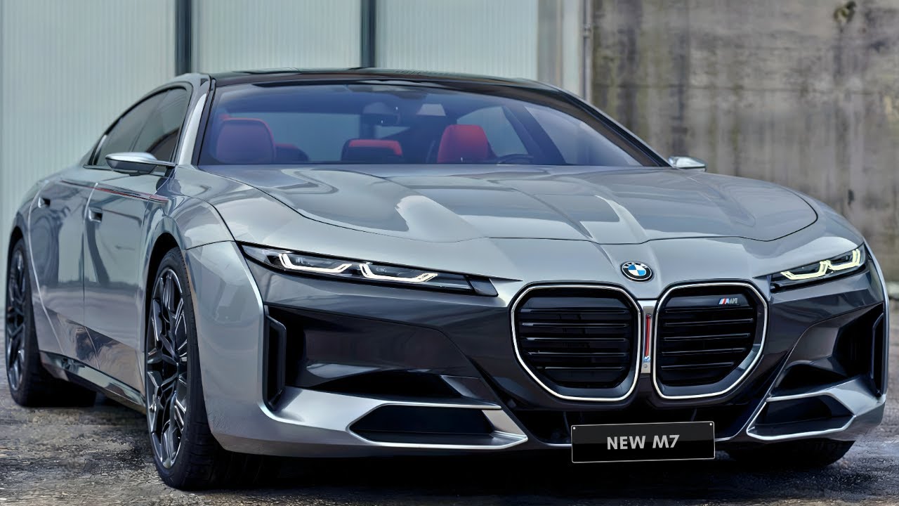 BMW M7 Turbo V8 2026 года — роскошный седан-монстр!