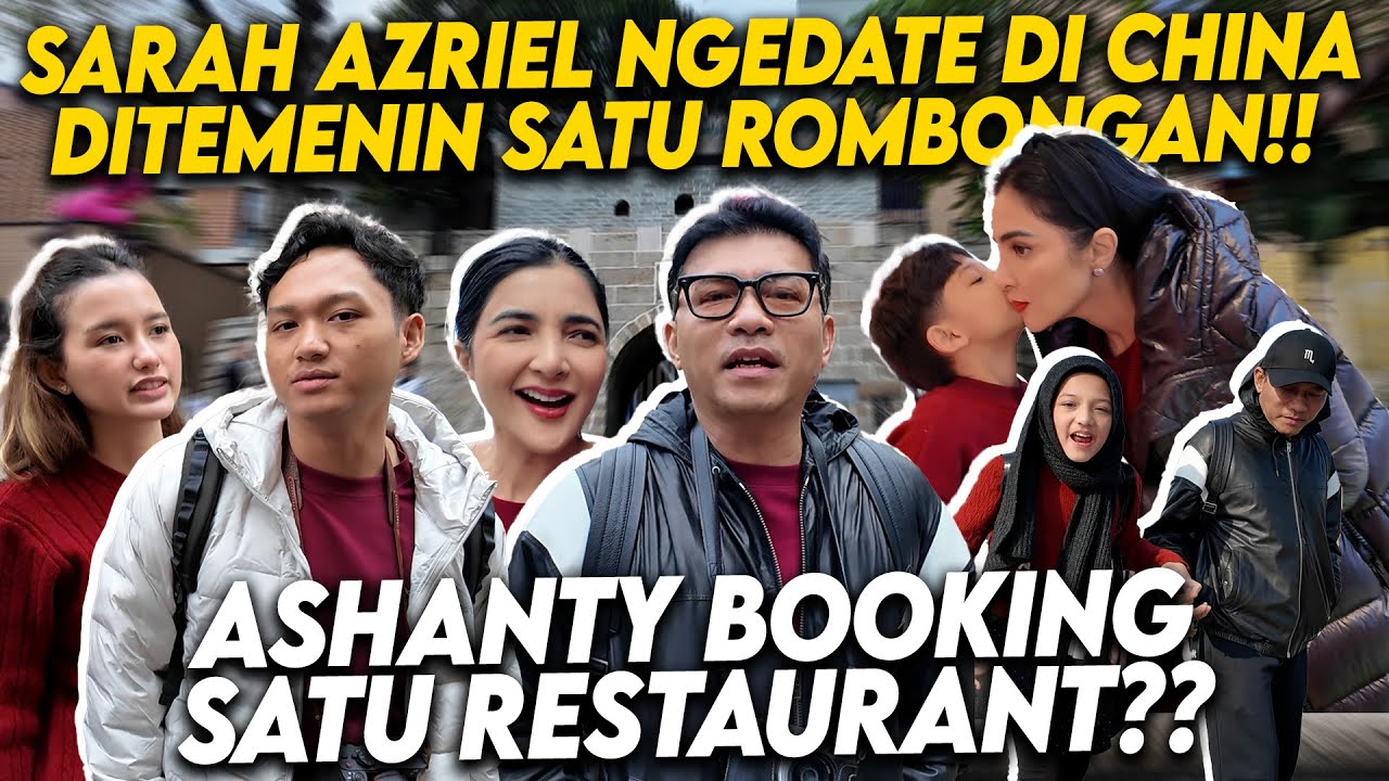 AJAK AMEENA AZURA & SEMUA TIM KELILING PASAR TRADISIONAL DI CHINA!! SAMPAI KE PANTAI YANG TERKENAL!!