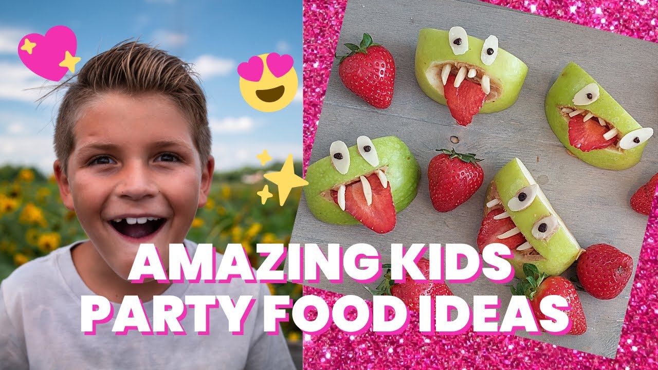 Kids Party Food Finger Food For Children Party Bites 6 Easy
