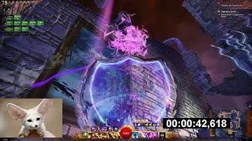 Gw2: [qT] Twisted Castle 1:13 Record (Chrono PoV)