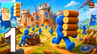 Stack Build IO Brick Castle - Gameplay Walkthrough Part 1 (Android, iOS)