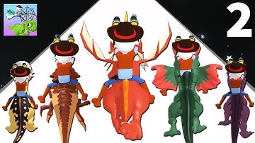 MONSTER CATCH RUN - Dinosaur Evolution Games Gameplay Part 2