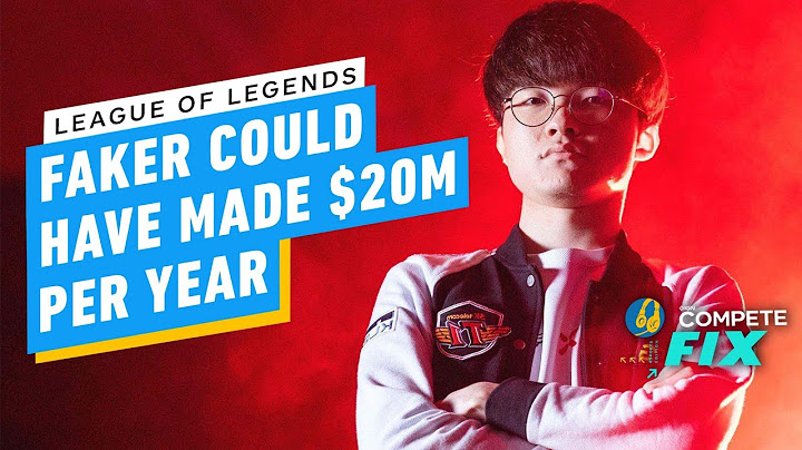 Faker Was Offered $20 Million A Year To Play In China