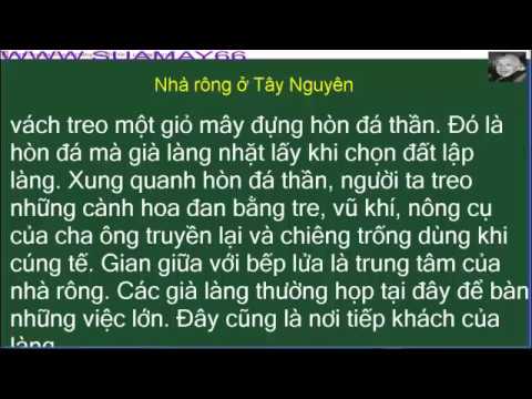 Video Nhà rông ở Tây Nguyên, tiếng việt, thuan mai, tiếng... - YouTube