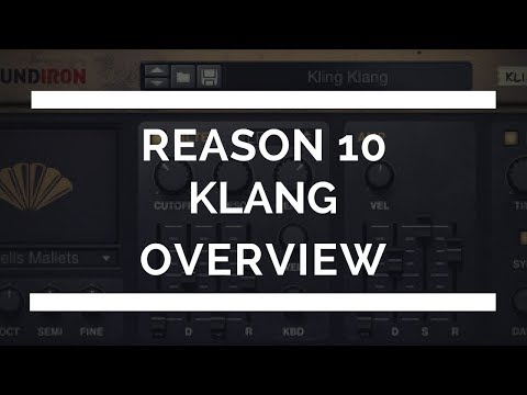 Reason 10 Klang Overview (How to use Klang)