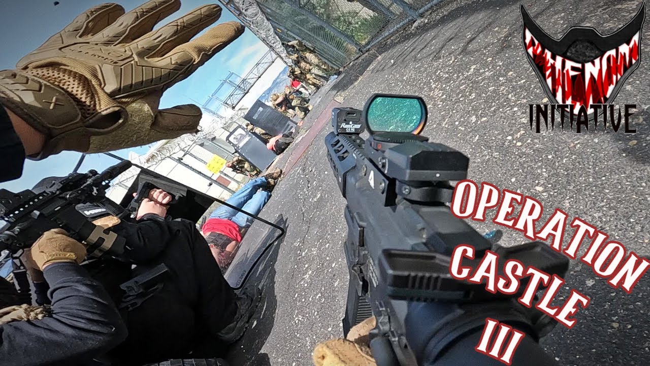 Pure Prison VIOLENCE Operation Castle III Airsoft Highlights Nevada State Penitentiary YouTube