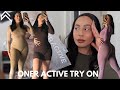Krissy be for real oner active try on review  activewear haul size medium