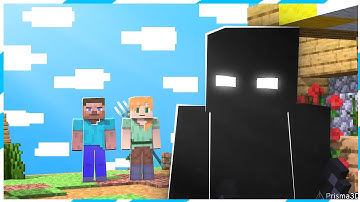 Steve and Alex vs Null | Minecraft Animation Prisma 3d | Babu Tech