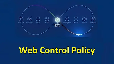 12. Web Control Policy || Sophos Central Endpoint Security and Intercept X