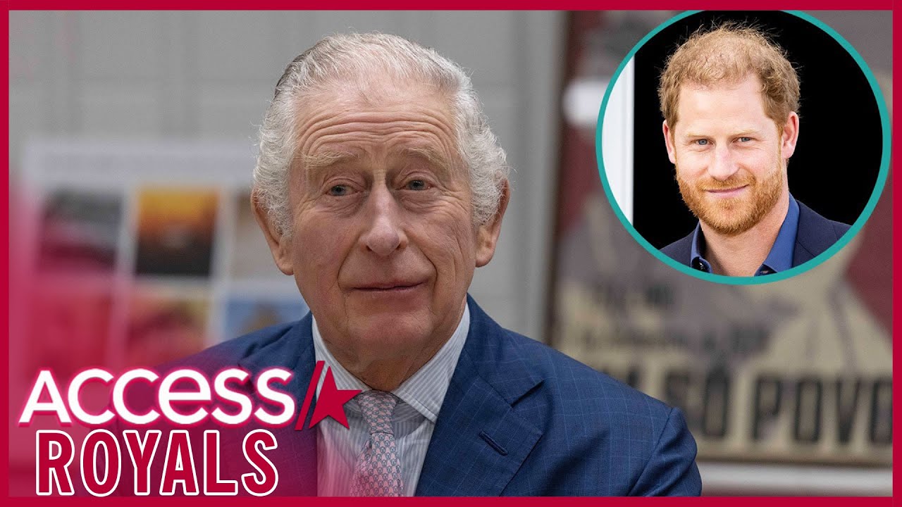 King Charles Chuckles When Asked About Prince Harry (Report)