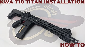 [HOW TO] KWA T10 RECOIL - GATE TITAN Installation