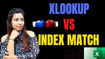 Xlookup vs Index Match in Excel in Hindi | Xlookup Everything You Need To Know
