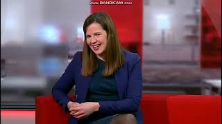 Alexis Green - Black Tights & Heels - 31122