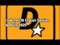 Code Red 18 English Version Sped Up 2025