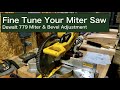 Fine Tune Your Miter Saw | Dewalt 779 Miter & Bevel Adjustment