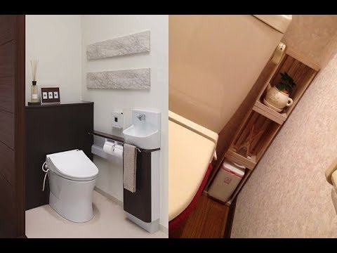 Diy 100均グッズを使った トイレ のおしゃれな手作りインテリアアイデア Stylish Handmade Interior Idea Of The Toilet Youtube